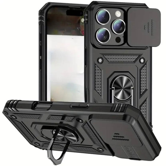 Case for iPhone 16 Pro (6.1”) (available in black, navy & red)