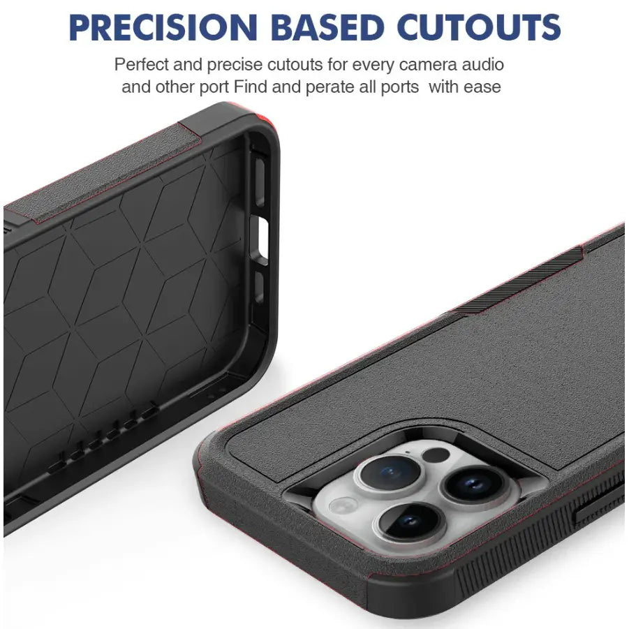 iPhone 16 Pro Dual Layer Armor Hard Case