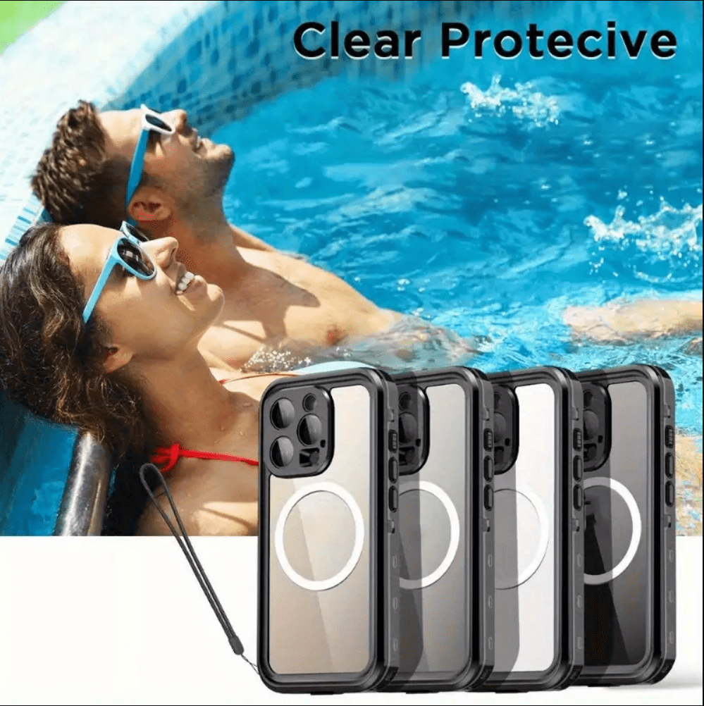 Redpepper Waterproof MagSafe Case for iPhone 16 Pro | Shockproof Cover