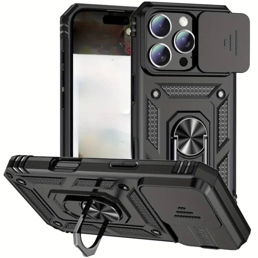 Case for iPhone 16 Pro Max (6.7”) (available in black, navy & red)
