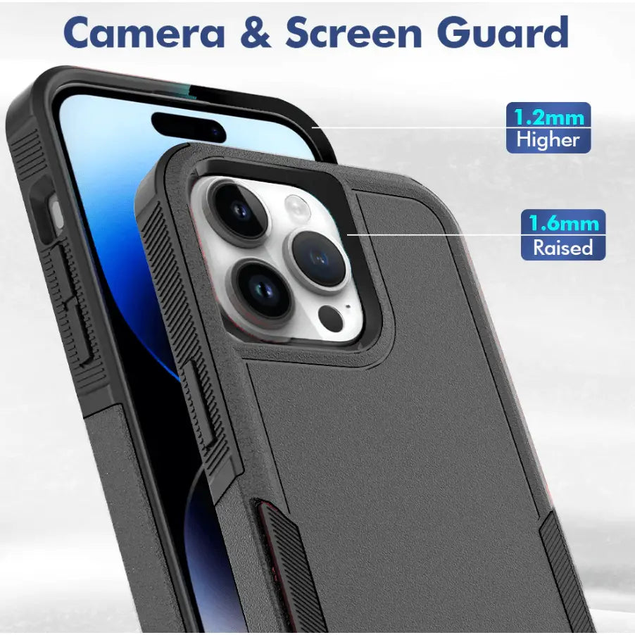 iPhone 16 Pro Max Dual Layer Armor Hard Case