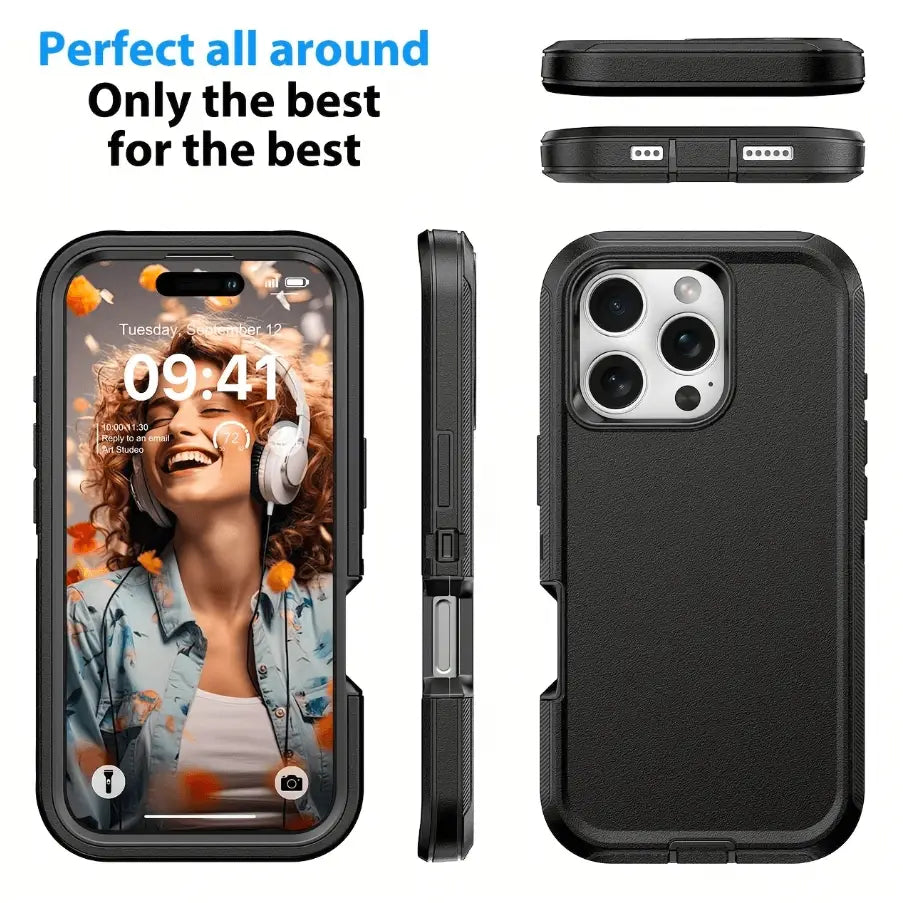 iPhone 16 Pro Max Heavy Duty Shockproof Case