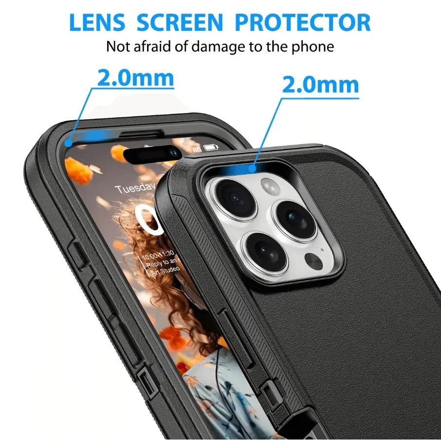 iPhone 16 Pro Max Heavy Duty Shockproof Case