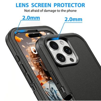 iPhone 16 Pro Max Heavy Duty Shockproof Case