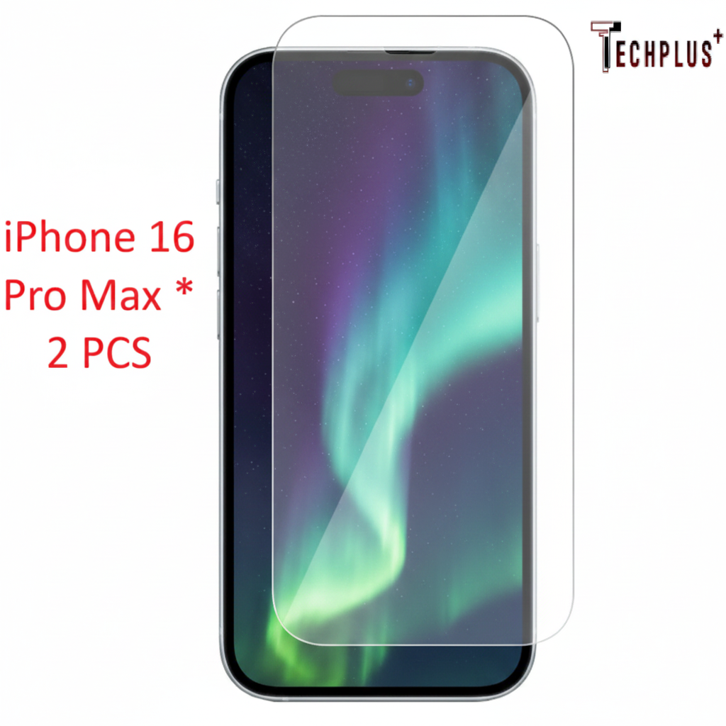iPhone 16 Pro Max Glass Screen Protector (2 pack)
