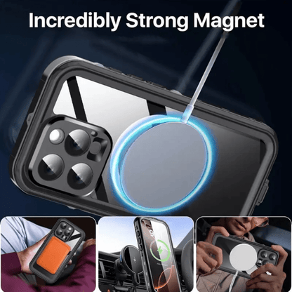 Redpepper Waterproof MagSafe Case for iPhone 16 Pro | Shockproof Cover