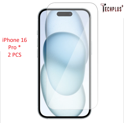 iPhone 16 Pro Glass Screen Protector (2 pack)