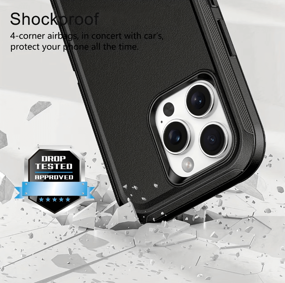 iPhone 16 Pro Max Heavy Duty Shockproof Case