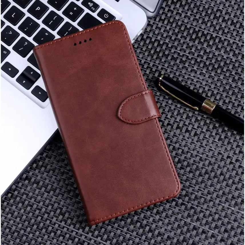 iPhone 16 Pro Wallet Case – Slim Leather Flip Cover with Card Holder