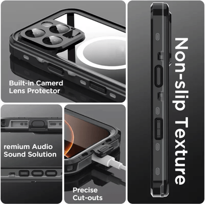 Redpepper Waterproof MagSafe Case for iPhone 16 Pro | Shockproof Cover