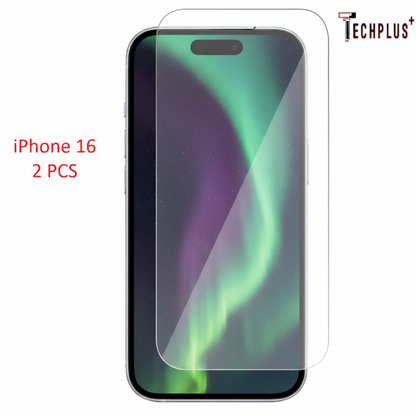 iPhone 16 Glass Screen Protector (2 pack)