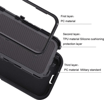 iPhone 17 Pro Max Triple Layer Armor Hard Case