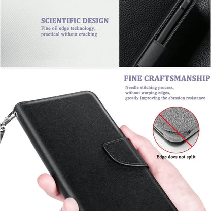 iPhone 16 Wallet Case – Slim Leather Flip Cover with Card Holder
