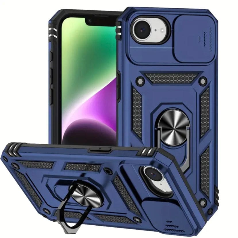 Case for iPhone 16e (6.1”) (available in black, navy & red)