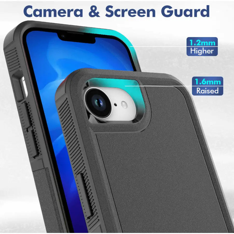 iPhone 16e Dual Layer Armor Hard Case