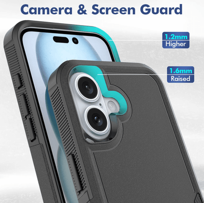 iPhone 17 Dual Layer Armor Hard Case
