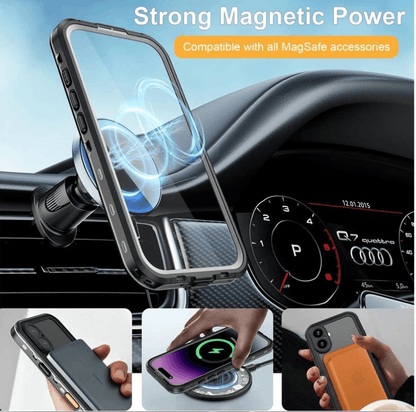 Redpepper Waterproof MagSafe Case for iPhone 17 | Shockproof Cover