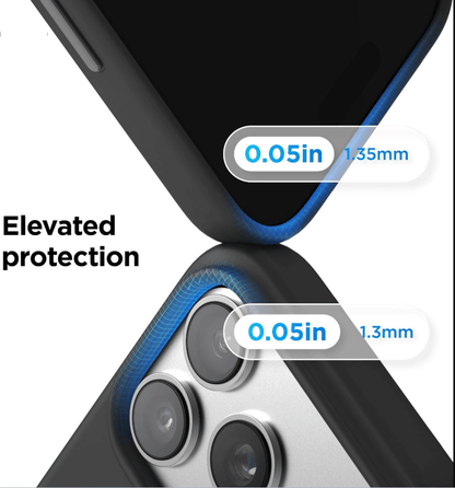 iPhone 17 Pro Black Silicone Case – Soft Protective Cover