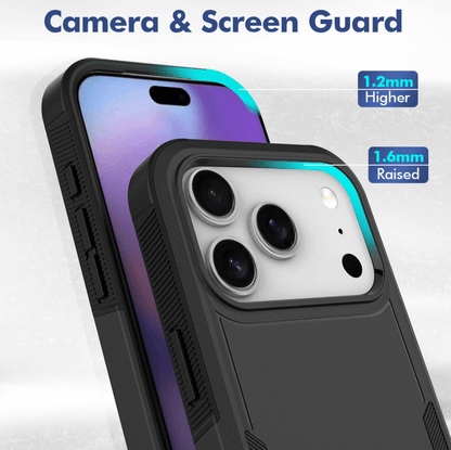 iPhone 18 Pro Dual Layer Armor Hard Case