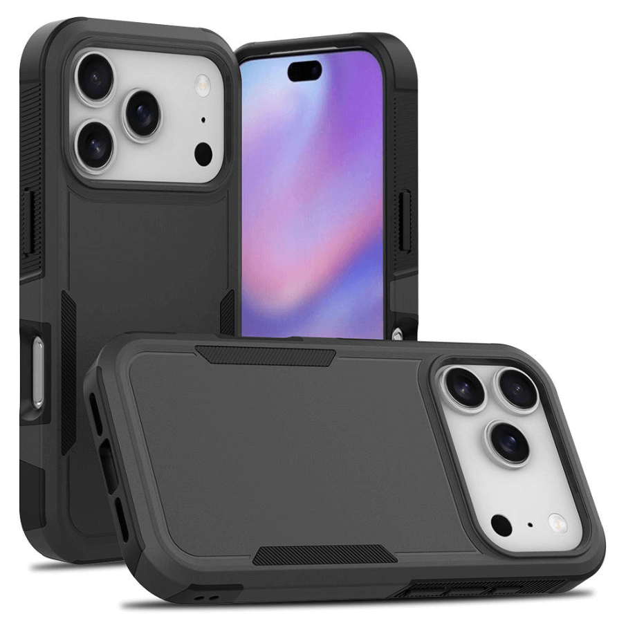 iPhone 17 Pro Max Dual Layer Armor Hard Case