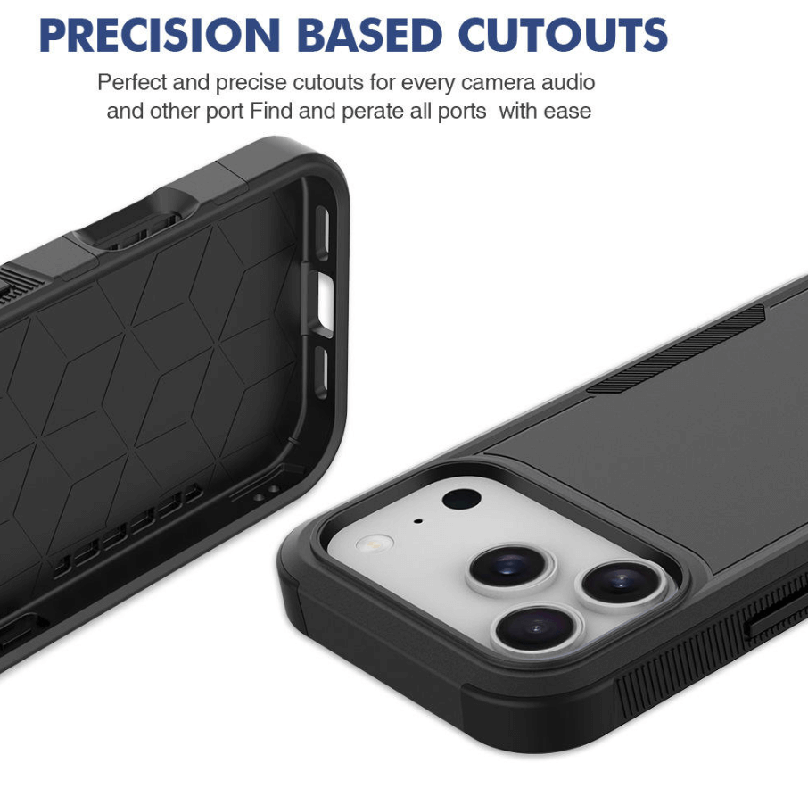 iPhone 18 Pro Max Dual Layer Armor Hard Case