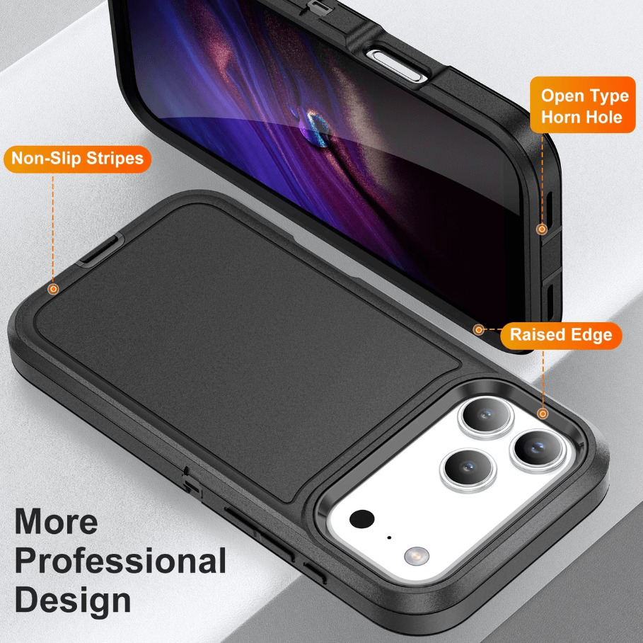 iPhone 17 Pro Max Triple Layer Armor Hard Case