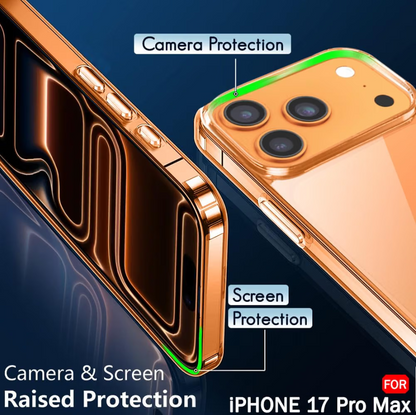 iPhone 17 Pro Max Shockproof Case - Ultimate Protection with Clear Style