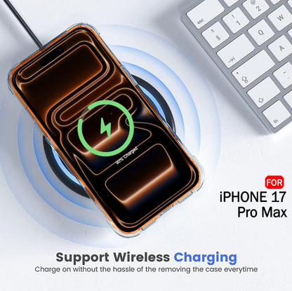iPhone 17 Pro Max Shockproof Case - Ultimate Protection with Clear Style