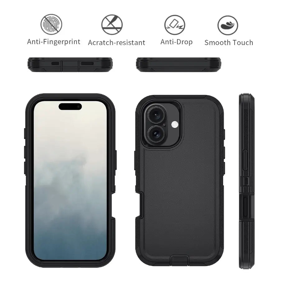IPhone 17 Triple Layer Armor Hard Case