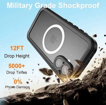 Redpepper Waterproof MagSafe Case for iPhone 17 | Shockproof Cover