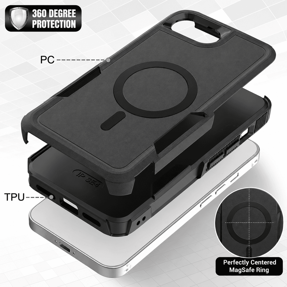 iPhone 17e MagSafe Rugged Case for Protection