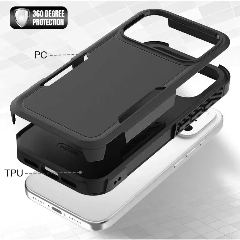 iPhone 18 Pro Dual Layer Armor Hard Case