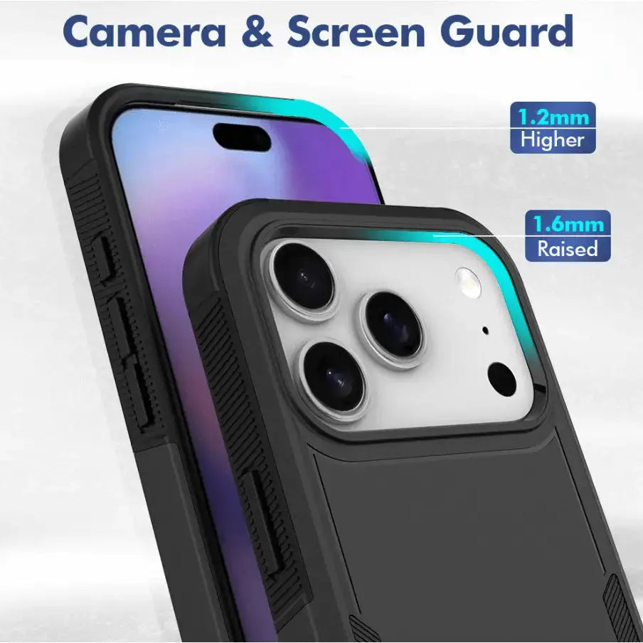 iPhone 18 Pro Dual Layer Armor Hard Case
