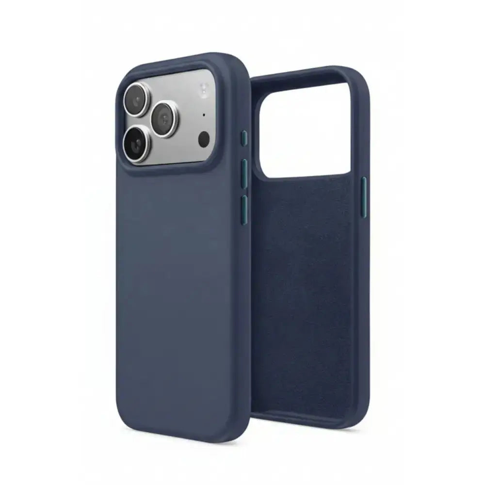 iPhone 18 Pro Max Silicone Case – Ultimate Protection in Navy Blue