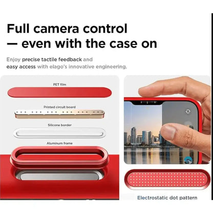 iPhone 18 Pro Red Silicone Case – Soft Protective Cover