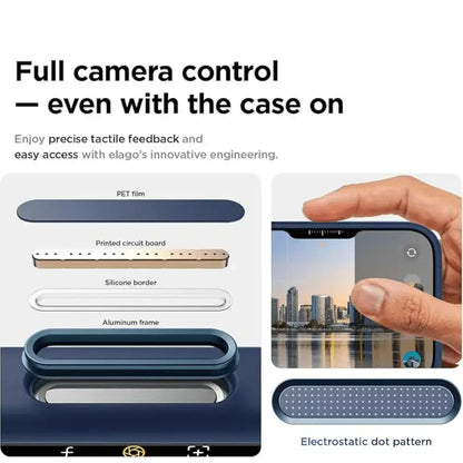 iPhone 18 Pro Silicone Case - Premium Navy Blue Protection for Your Device