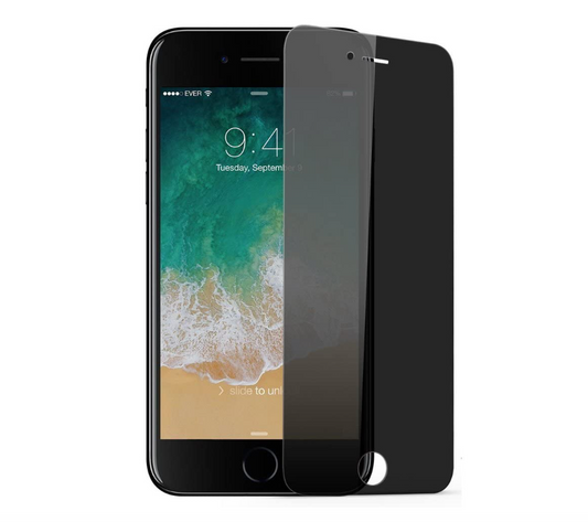 iPhone 6 / 7 / 8 Plus Privacy Tempered Glass Screen Protector – 9H Anti-Spy