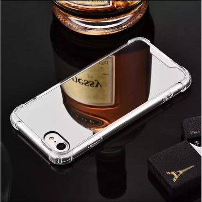 Silicone Case for iPhone 6 Plus/6s Plus (Silver Mirror)