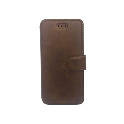 Synthetic Leather Flip Case for iPhone 6/6s Flip (Brown)