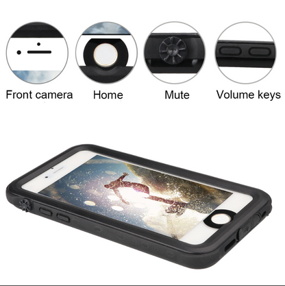 Redpepper Waterproof Case for iPhone 7 Plus / 8 Plus Black