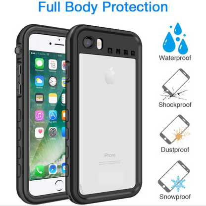 Redpepper Waterproof Case for iPhone 7 Black