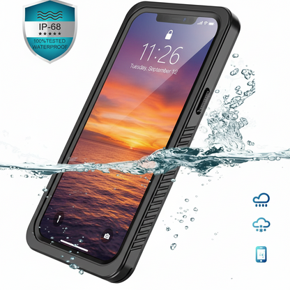 iPhone 12 Waterproof Case Redpepper Full Protective Shockproof Cover