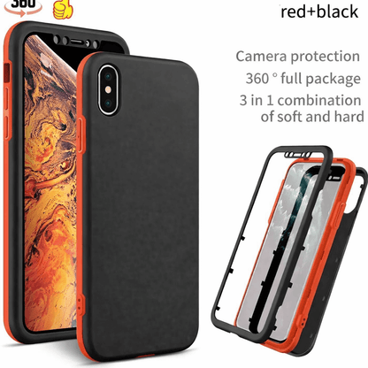 iPhone X 360 Degree Case – 3-Piece Full Body Protection Cover