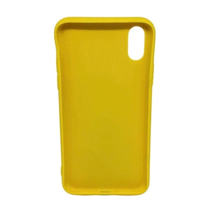 Silicone Case for iPhone X / XS (Yellow)