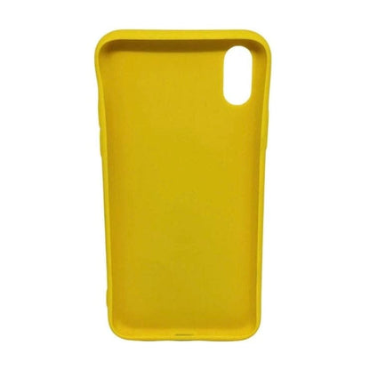 Silicone Case for iPhone X / XS (Yellow)