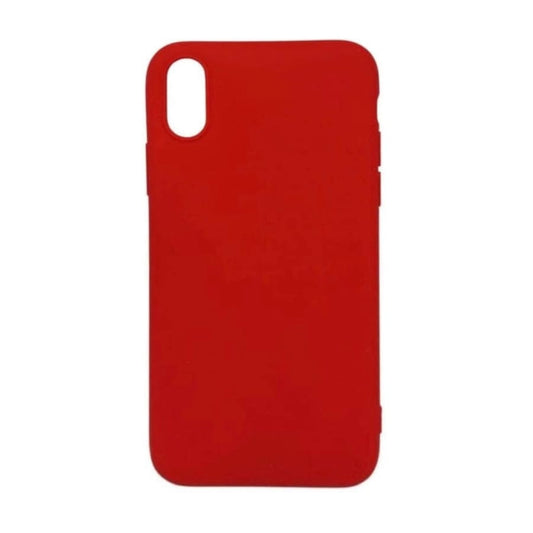 Silicone Case for iPhone X / XS (Red)