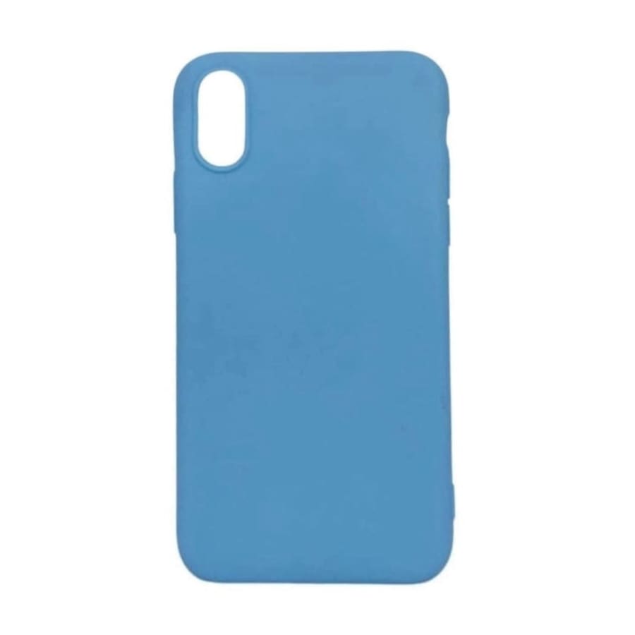 Silicone Case for iPhone X / XS (Sky Blue)