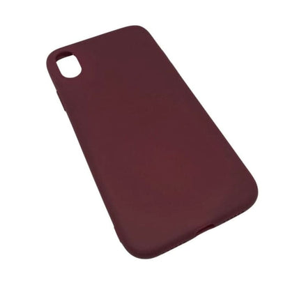 Silicone Case for iPhone XR (Maroon)
