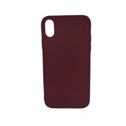 Silicone Case for iPhone XR (Maroon)