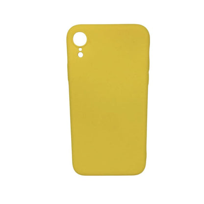Silicone Case for iPhone XR (Yellow)